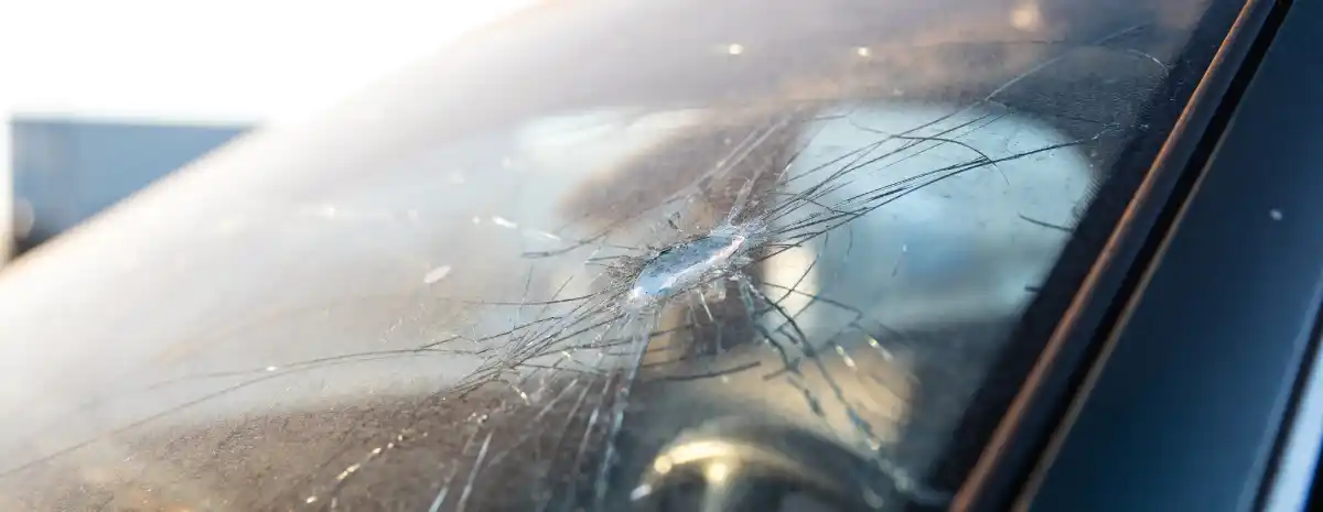 impact pare brise
