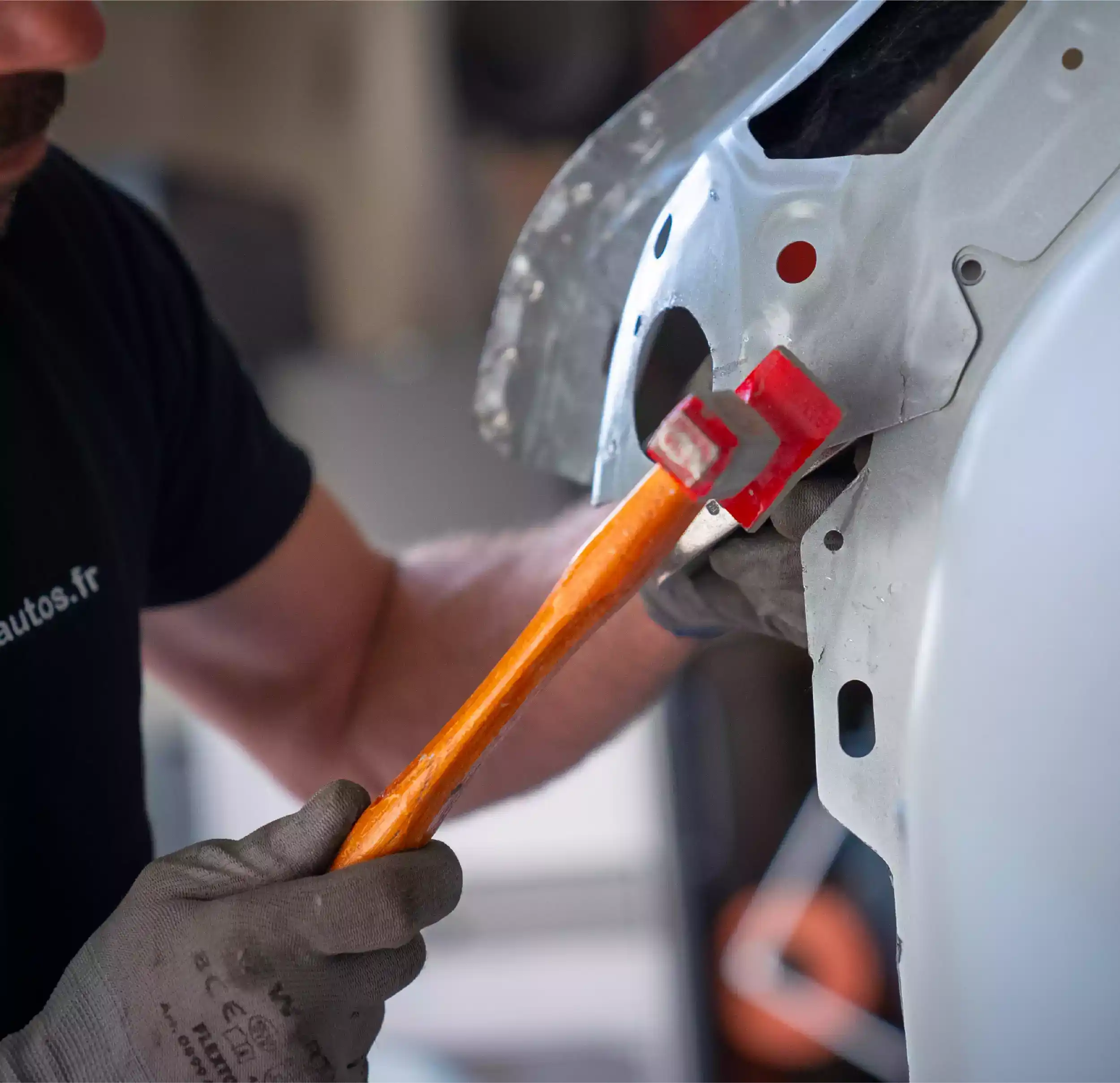 débosselage sur carrosserie